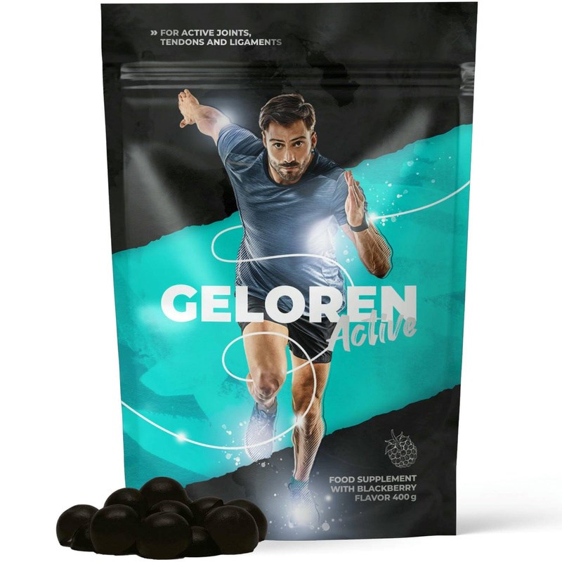 GELOREN Active Blackberry - gumijas konfektes