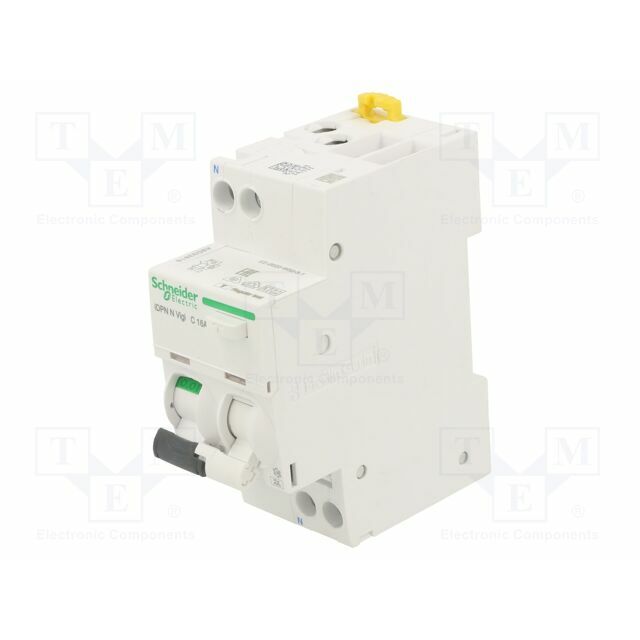 SCHNEIDER ELECTRIC RCBO breaker; Inom: 16A