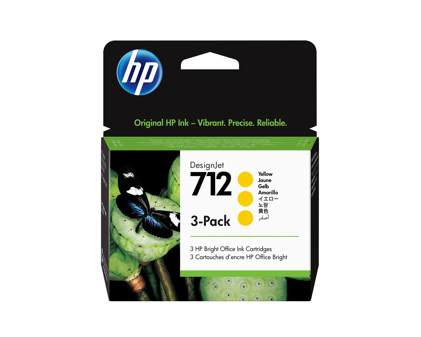 HEWLETT PACKARD HP 712 3-pack 29-ml