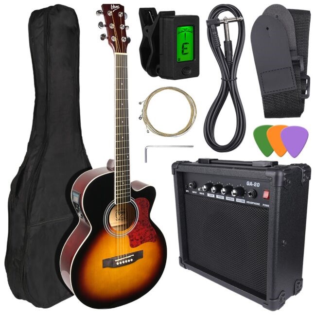 V-TONE EAG SET SB elektroakustiskā ģitāra