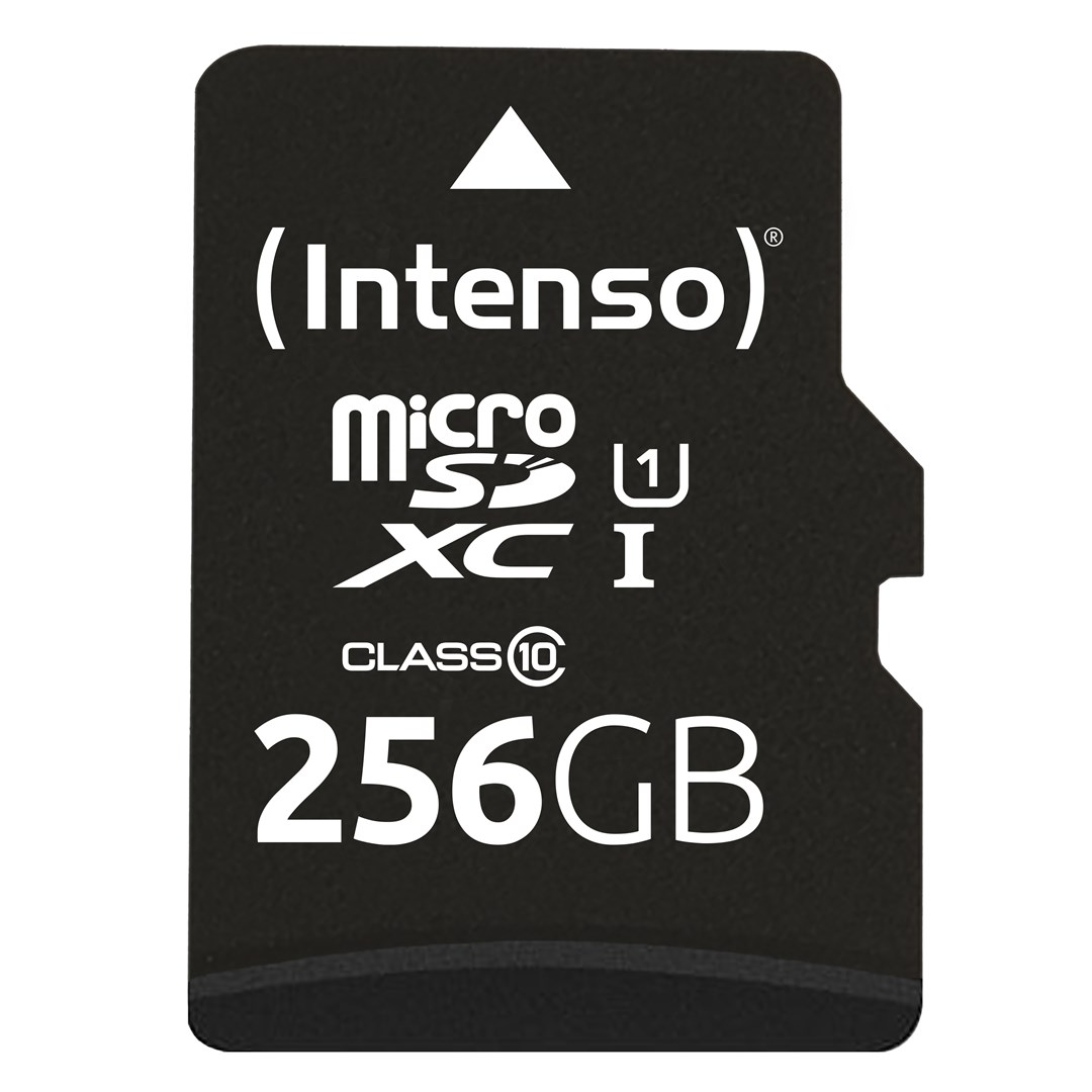 Atmiņas karte Intenso Premium MicroSDHC 256