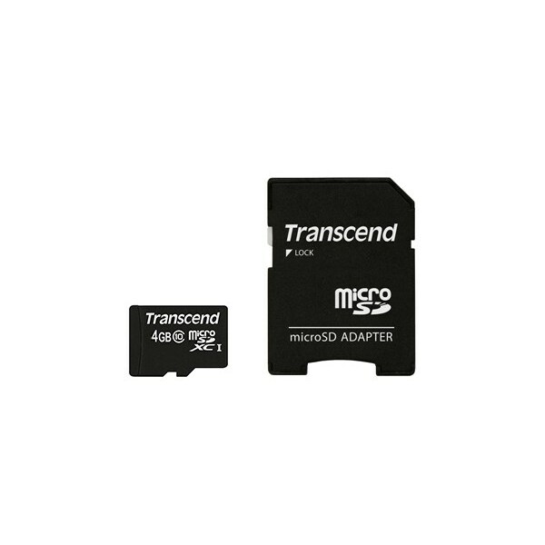 Atmiņas karte Transcend MicroSDHC 4 GB