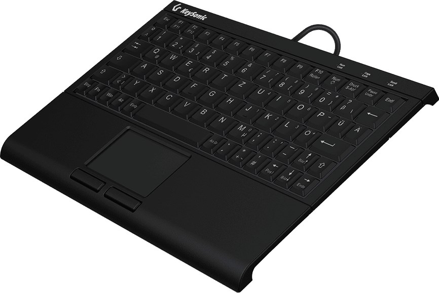 Keysonic KSK-3211ELU (DE) tastatūra Mājas USB