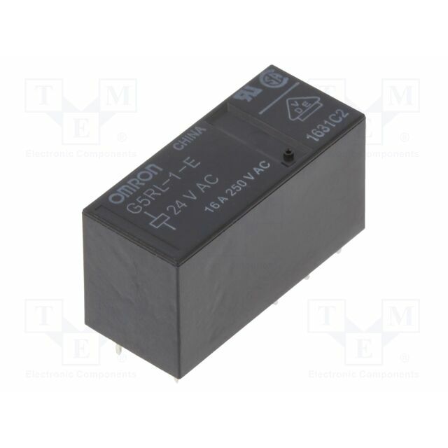OMRON Electronic Components Relay: electromagnetic; Ucoil: