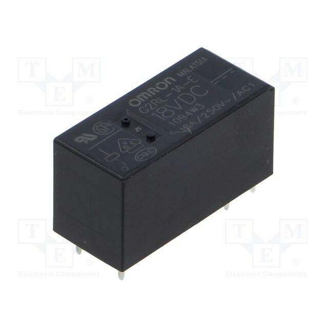OMRON Electronic Components Relay: electromagnetic; Ucoil: