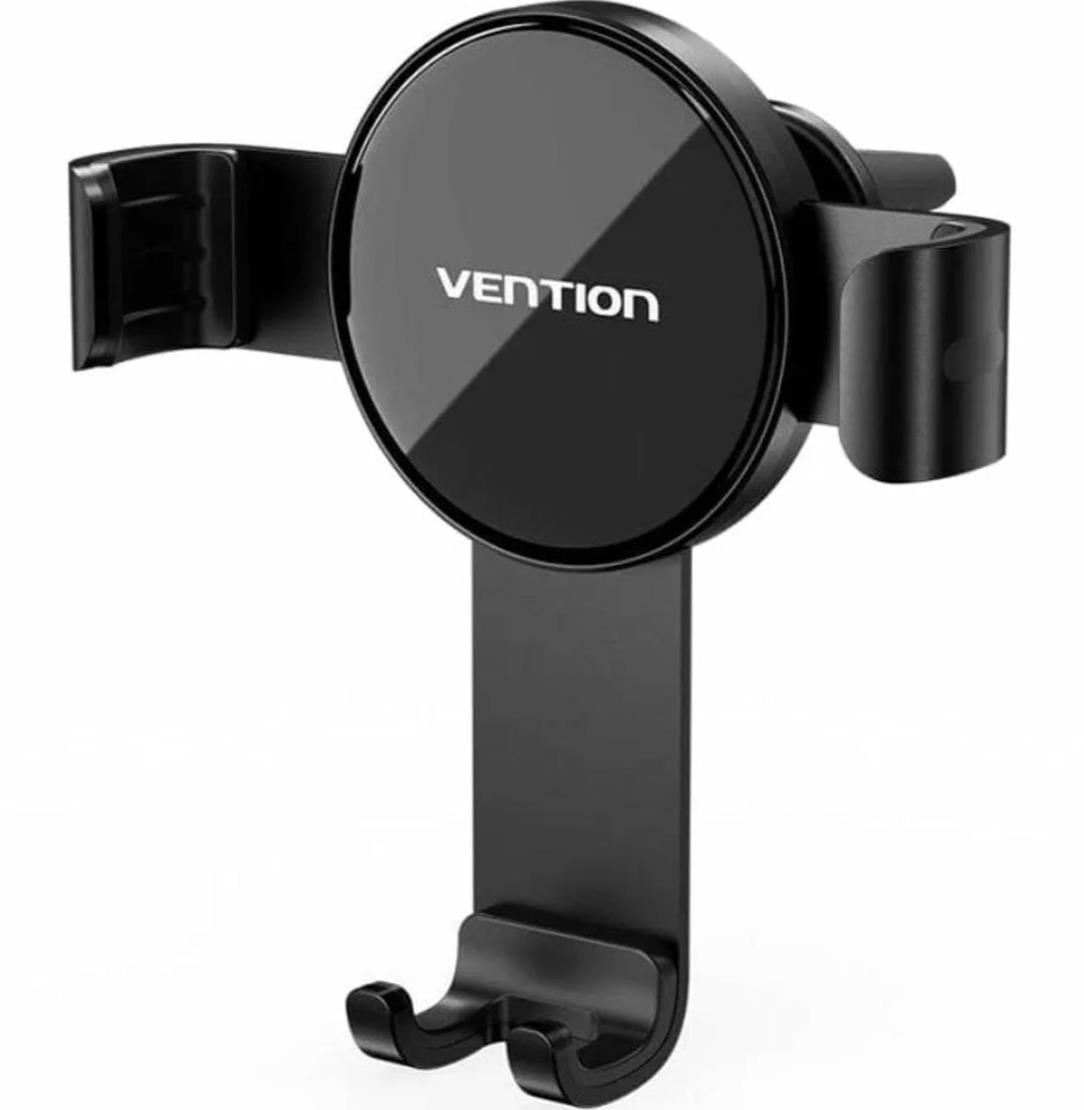 VENTION Car holder; black; air vent
