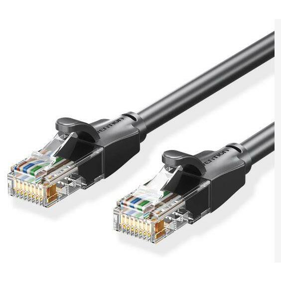 PATCH CABLE CAT.6 UTP/8M BLACK