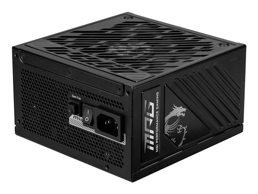 MSI MPG A850GS PCIE5 barošanas bloks