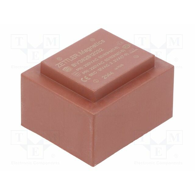 ZETTLER Transformer: encapsulated; 3.2VA; 230VAC