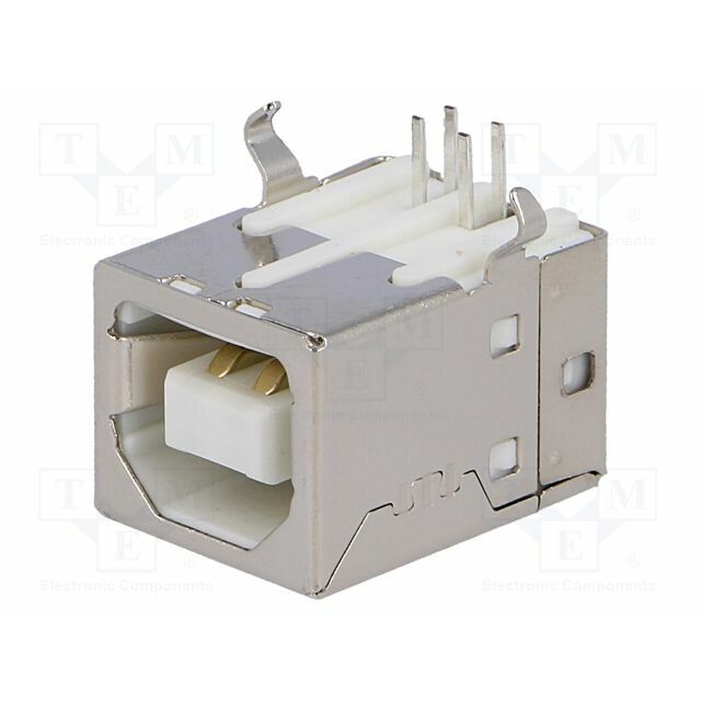 CONNFLY Connector: USB B; socket; THT