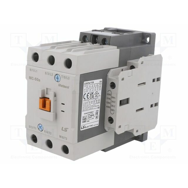 LS ELECTRIC Contactor: 3-pole; NO x3