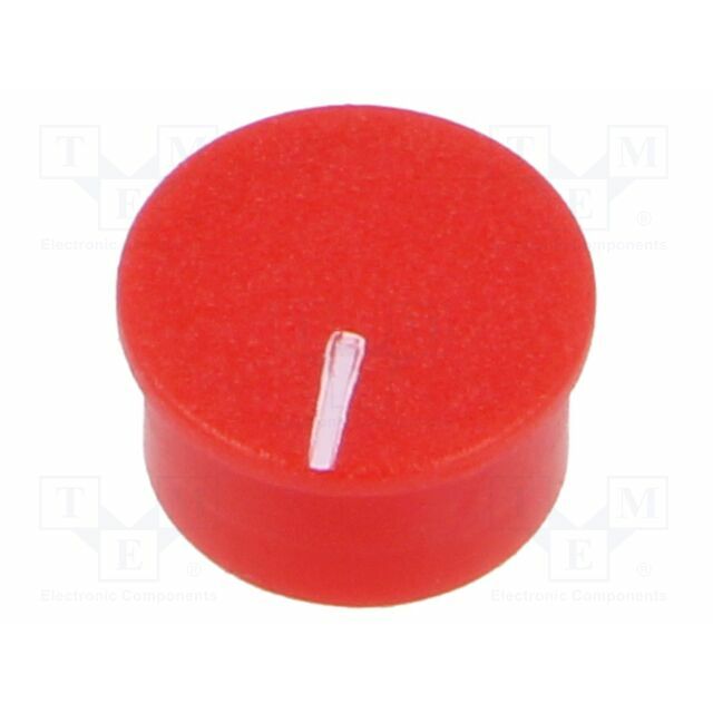 CLIFF Cap; plastic; push-in; red; Indicator: