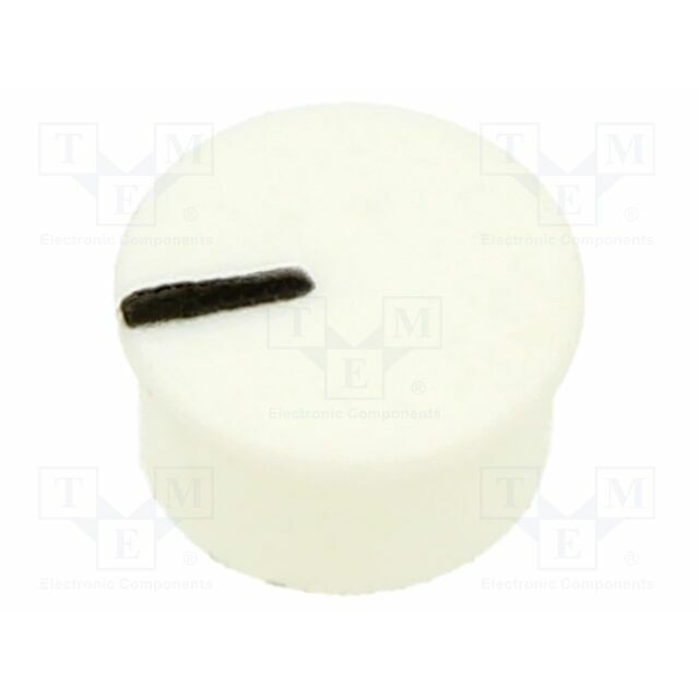 CLIFF Cap; plastic; push-in; white; Indicator: