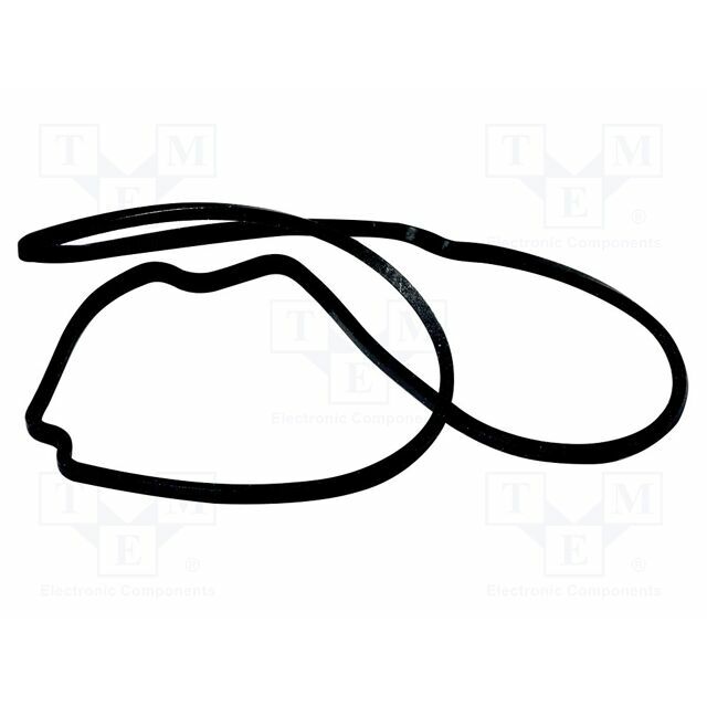 HAMMOND Gasket; -40÷150°C; Gasket material: silicone