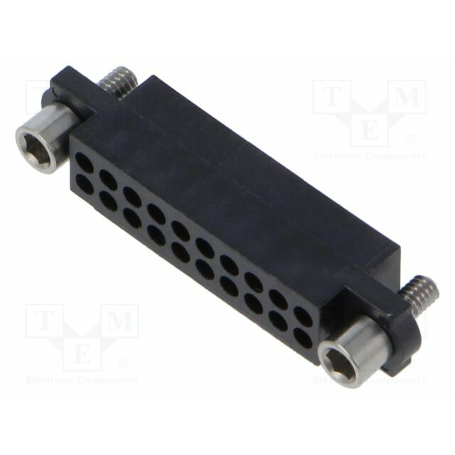HARWIN Connector: wire-wire/PCB; plug; female; PIN: