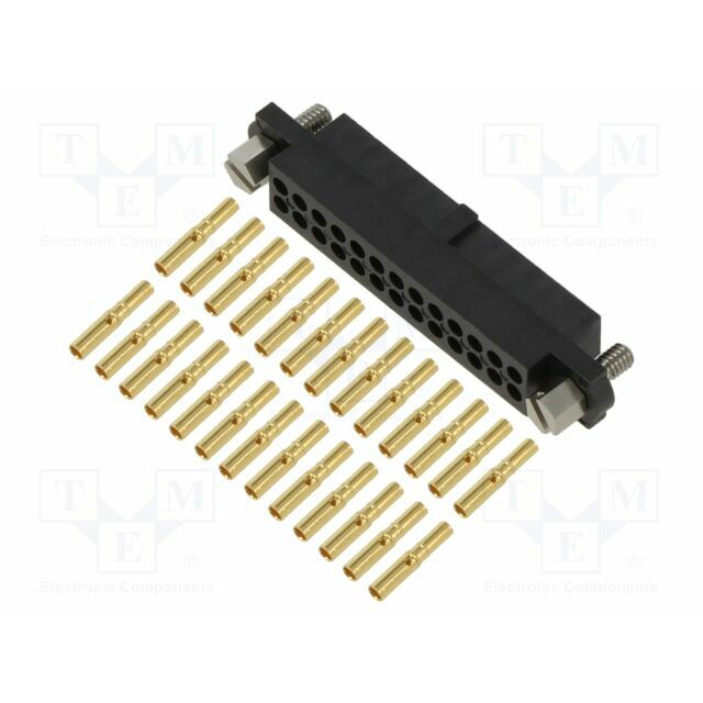 HARWIN Connector: wire-wire/PCB; plug; female; PIN: