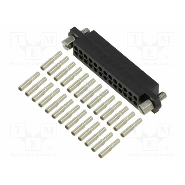 HARWIN Connector: wire-wire/PCB; plug; female; PIN: