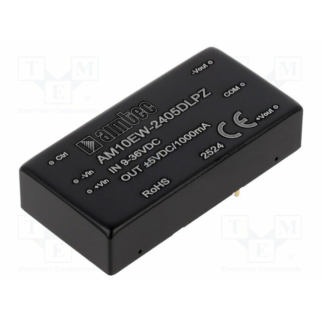 AIMTEC Converter: DC/DC; 10W; Uin: 9÷36VDC