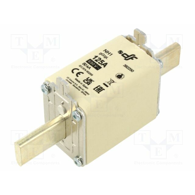 DF ELECTRIC Fuse: fuse; NH1; ceramic