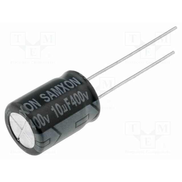 SAMXON Capacitor: electrolytic; THT; 10uF; 400VDC