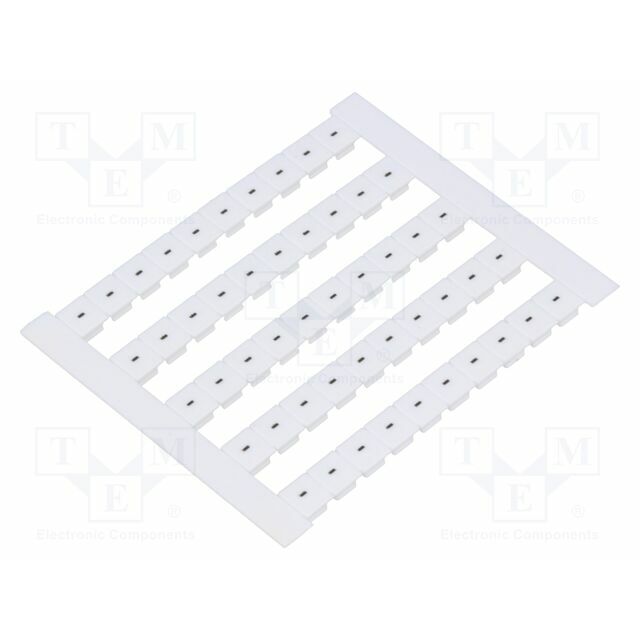 WEIDMÜLLER Marker; Marking: -; white; 5mm