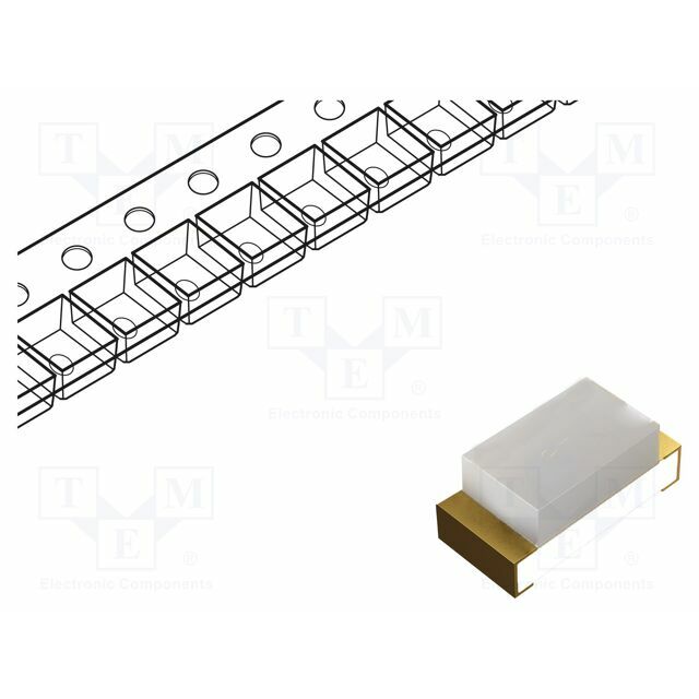 KINGBRIGHT ELECTRONIC LED; green; SMD; 0603