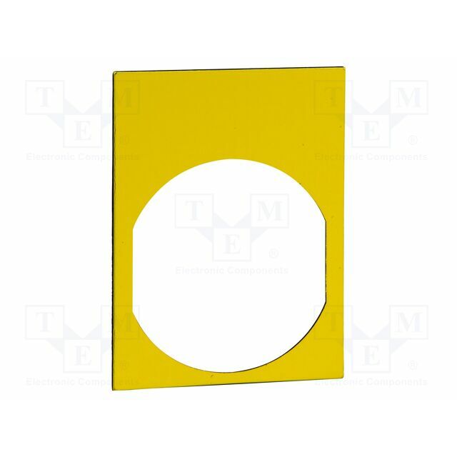 SCHNEIDER ELECTRIC Label; Harmony XB4; yellow