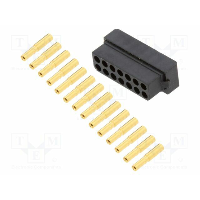 HARWIN Connector: wire-wire/PCB; plug; female; PIN: