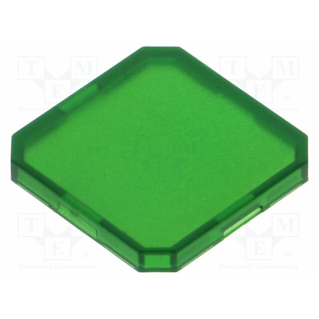 SCHLEGEL Actuator lens; OKTRON®-JUWEL; green |
