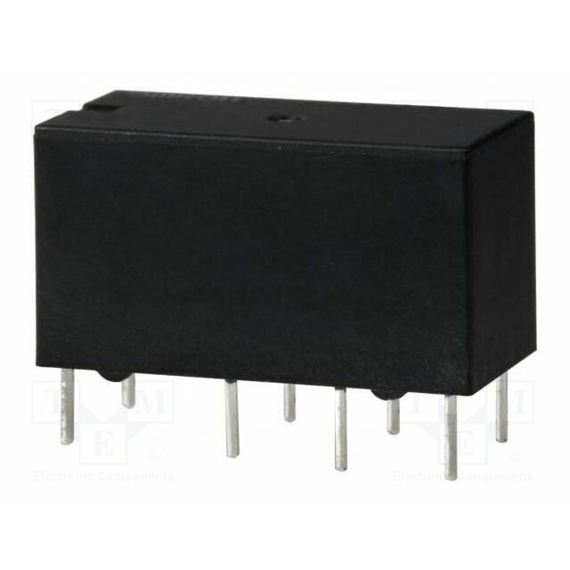 OMRON Relay: electromagnetic; Ucoil: 12VDC; DPDT