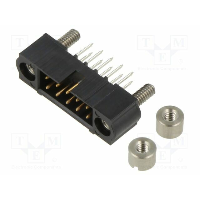 HARWIN Connector: wire-wire/PCB; socket; male; PIN: