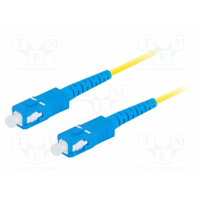 LANBERG Fiber patch cord; SC/UPC,both