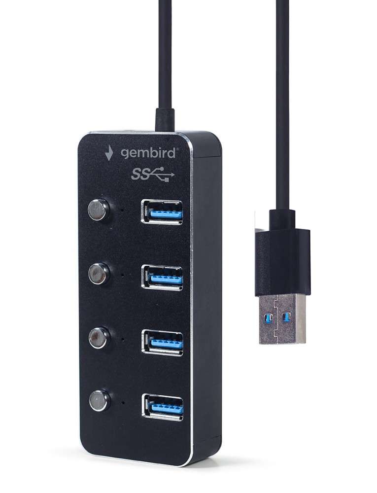 USB Centrmezgls Gembird USB 3.1
