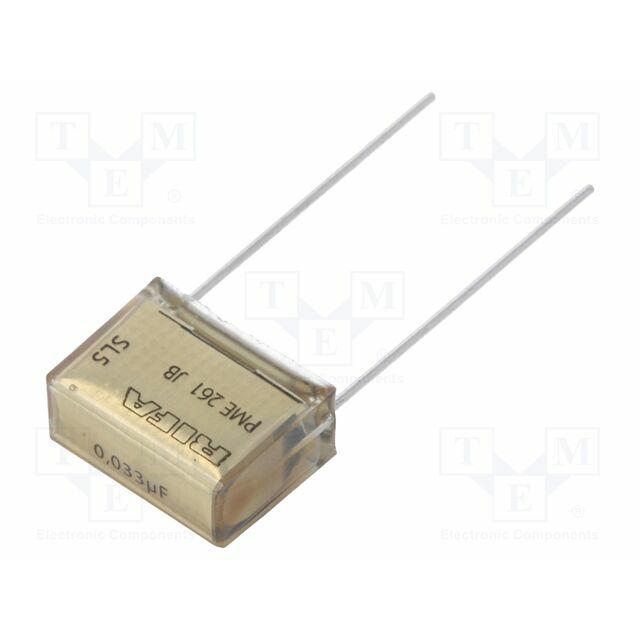 KEMET Capacitor: paper; 33nF; 15.2mm
