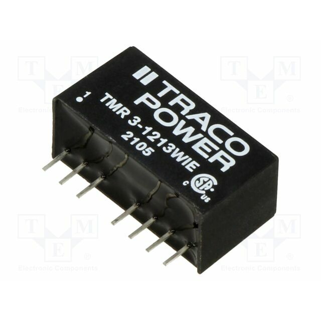 TRACO POWER Converter: DC/DC; 3W; Uin: