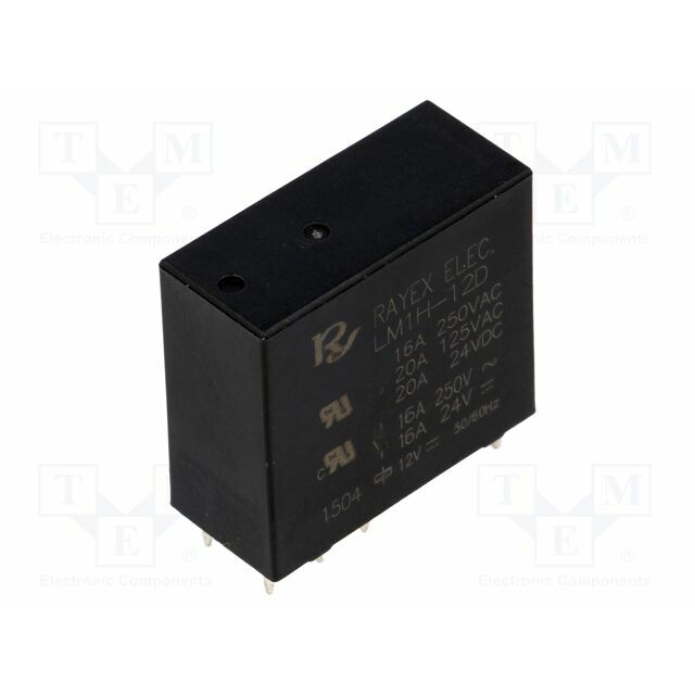 RECOY/RAYEX ELECTRONICS Relay: electromagnetic; Ucoil: 12VDC