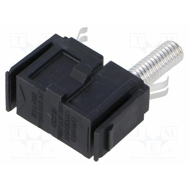 SCHURTER Fuse holder; 5x20mm; 250V; Fusedrawer
