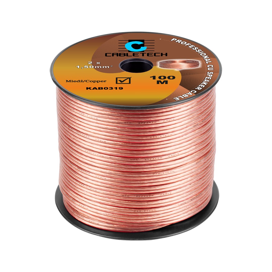 CABLETECH Kabel głośnikowy 1,5mm |