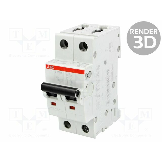 ABB Circuit breaker; 400VAC; Inom: 2A