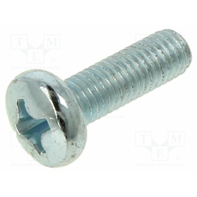 RECA Screw; M8; M8x25; Head: cheese