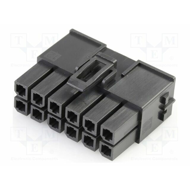 MOLEX Connector: wire-wire/PCB; socket; female; PIN: