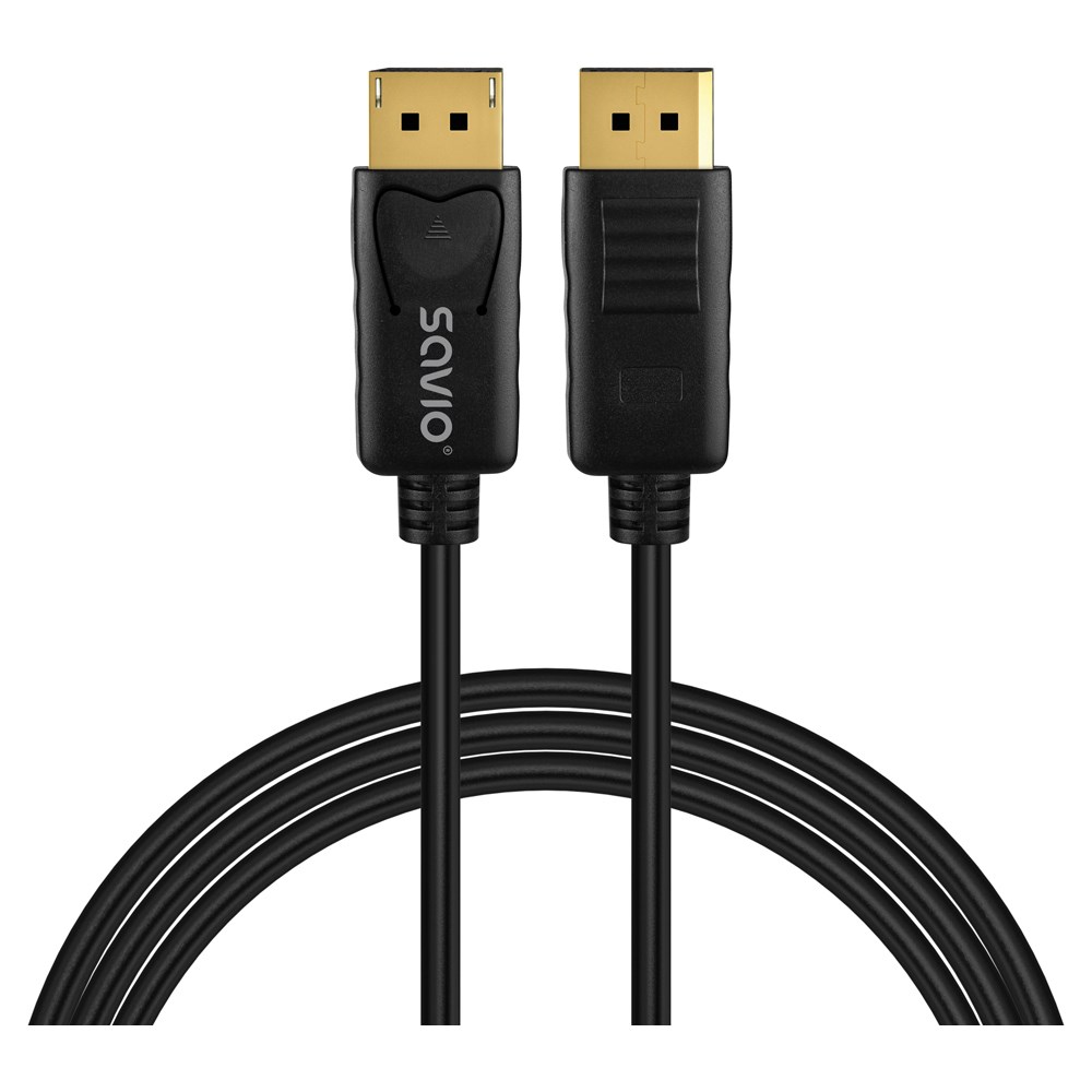 Kabelis SAVIO DisplayPort 1.4 1080P/240Hz