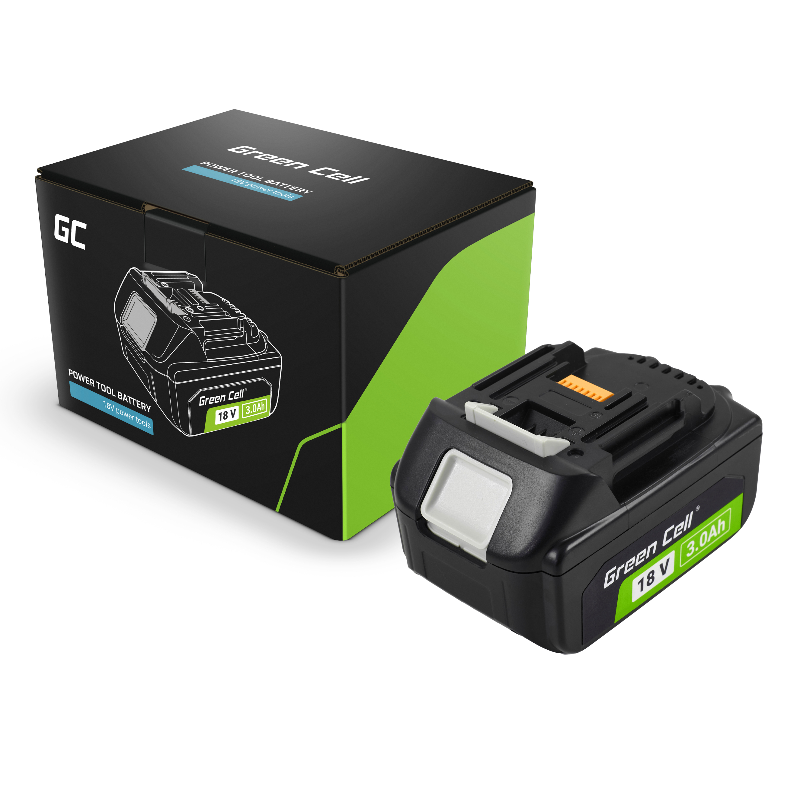 Green Cell Battery for Makita LXT