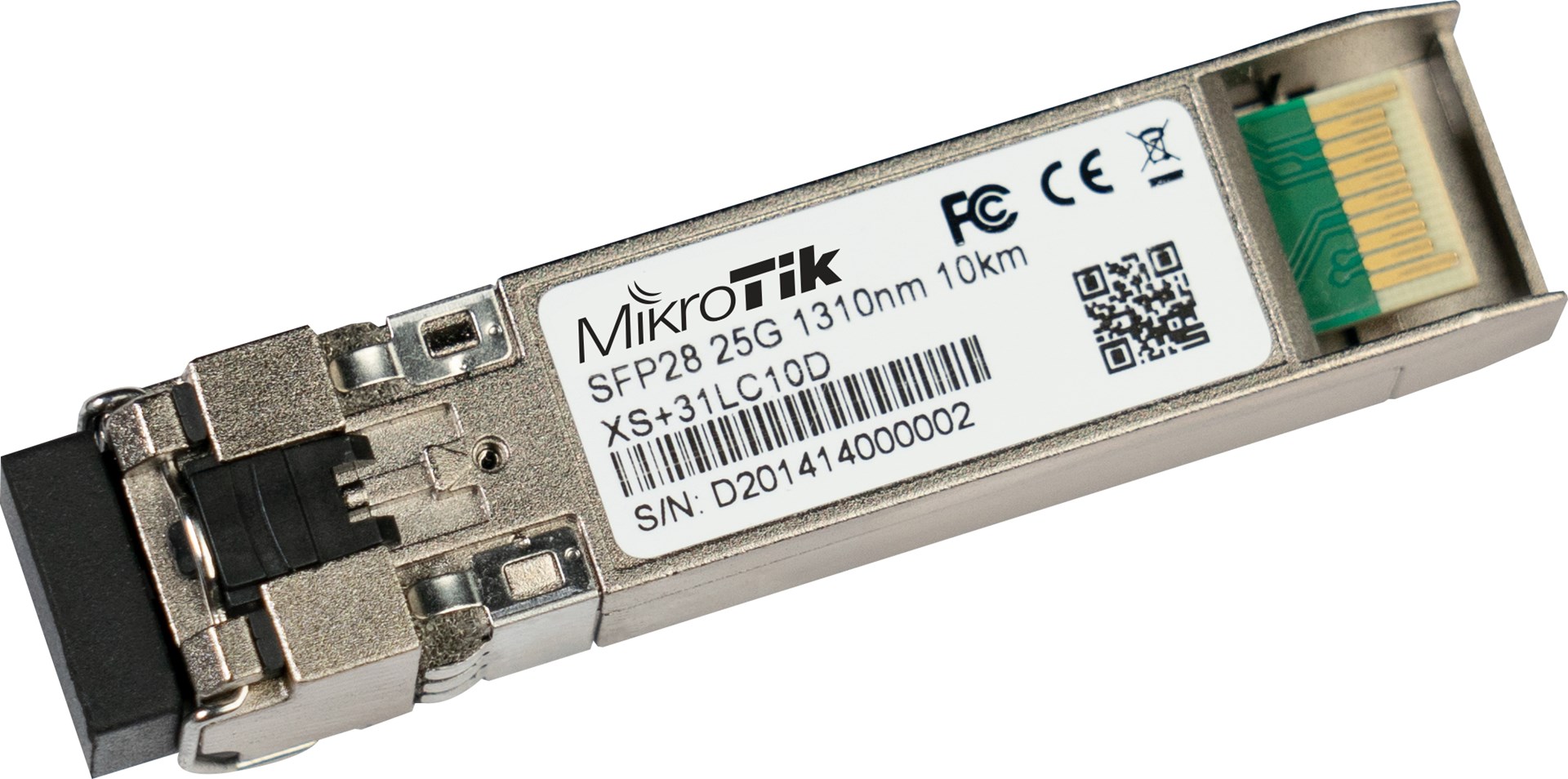 Mikrotik XS+31LC10D network transceiver module Fiber