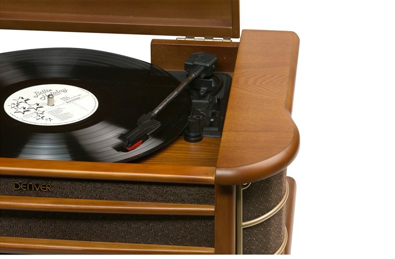 Retro wooden music center Denver MCR-50MK3