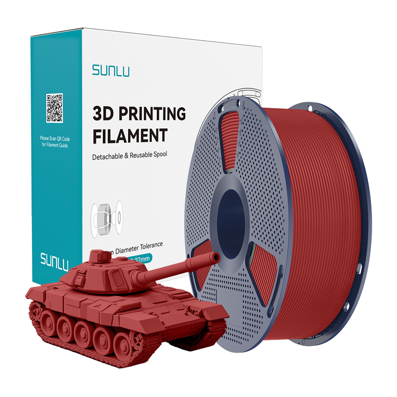 Sunlu PLA+ High-Speed Red Filament |
