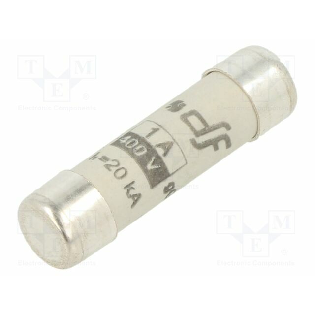 DF ELECTRIC Fuse: fuse; 8x31mm; ceramic