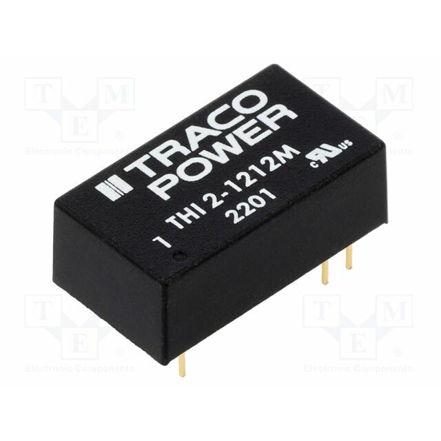 TRACO POWER Converter: DC/DC; 2W; Uin:
