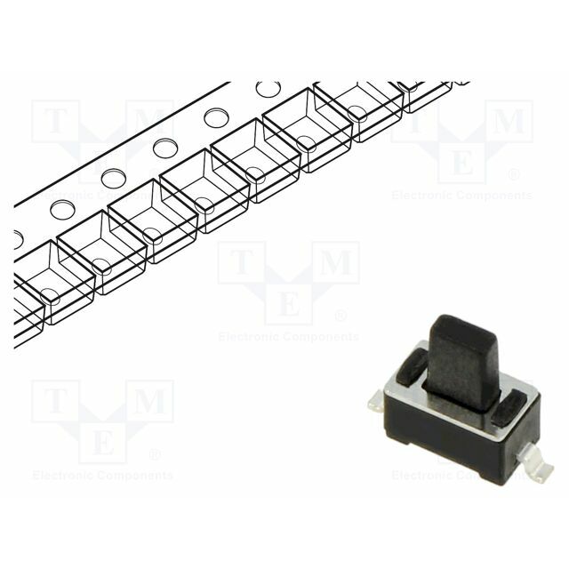 CONNFLY Microswitch TACT; SPST; Pos: 2