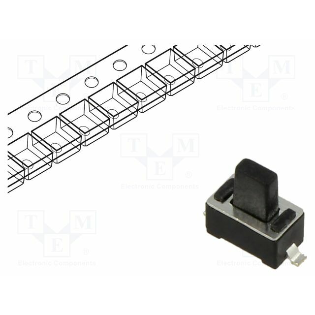 CONNFLY Microswitch TACT; SPST; Pos: 2